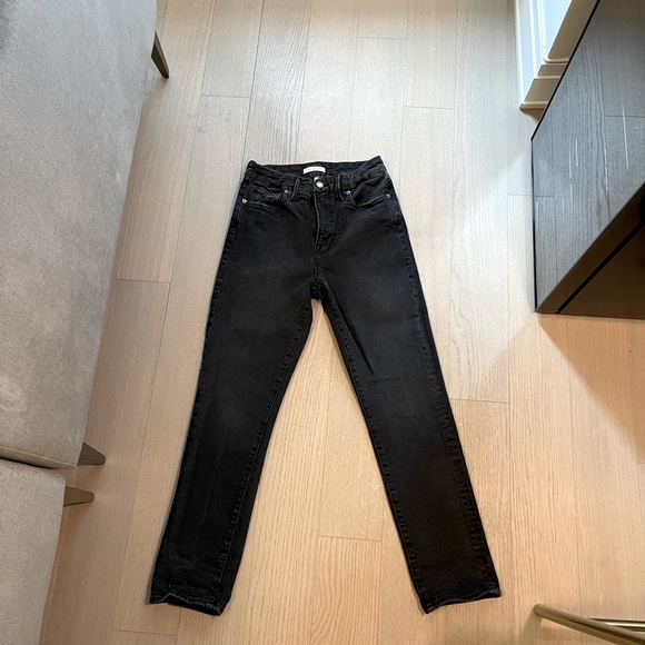 Good American Denim - Good American Good Classic Denim, Size 4, Black 115